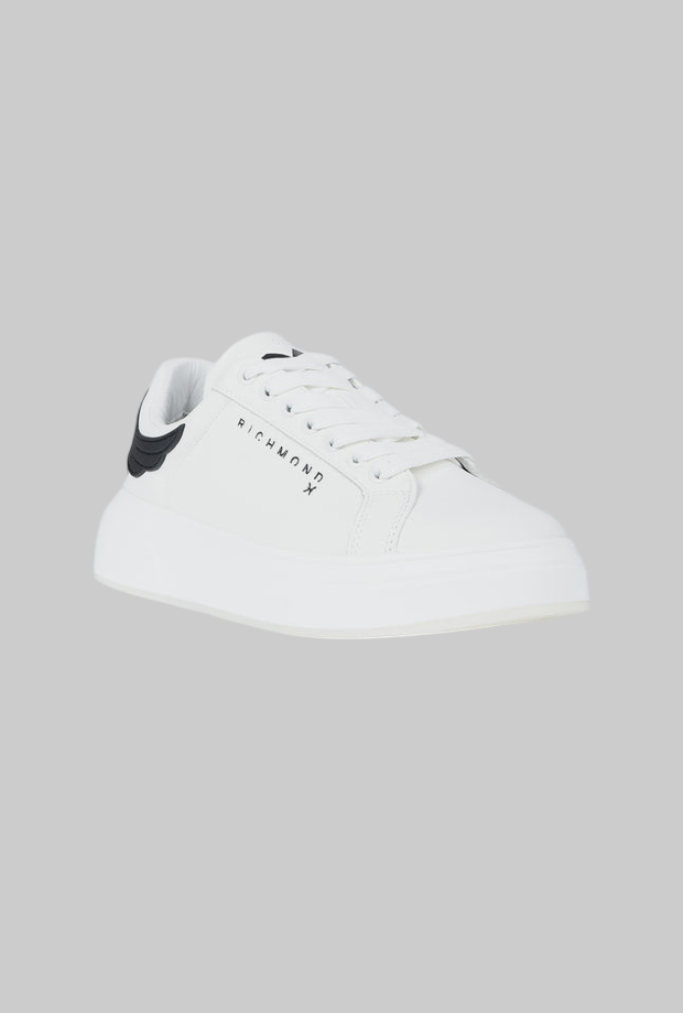 shoes with back detail white man