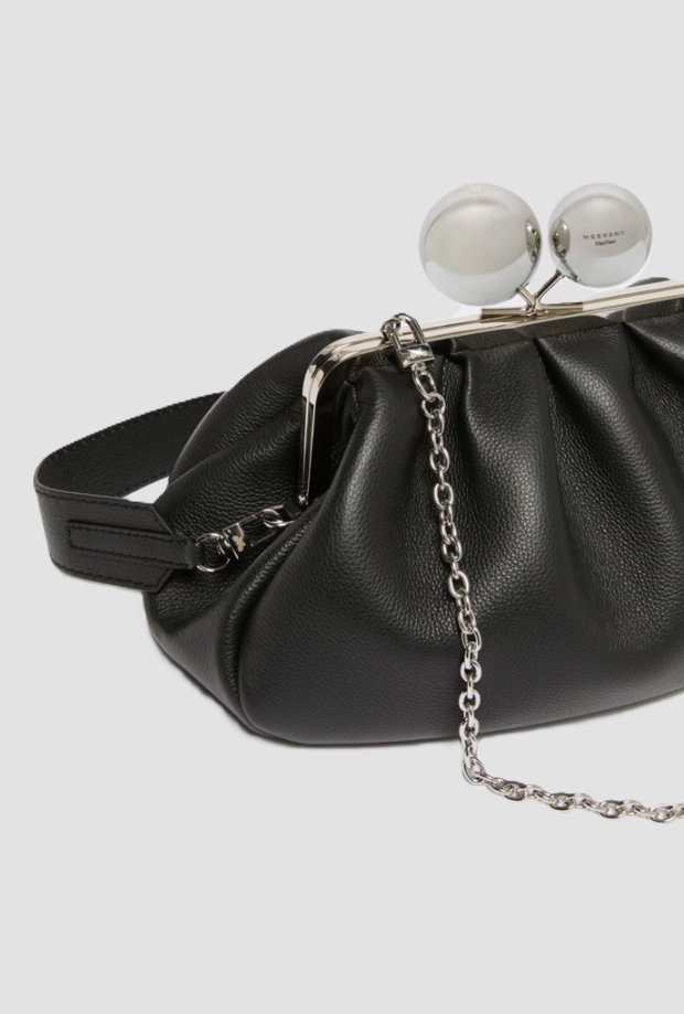 medium woman handbag black