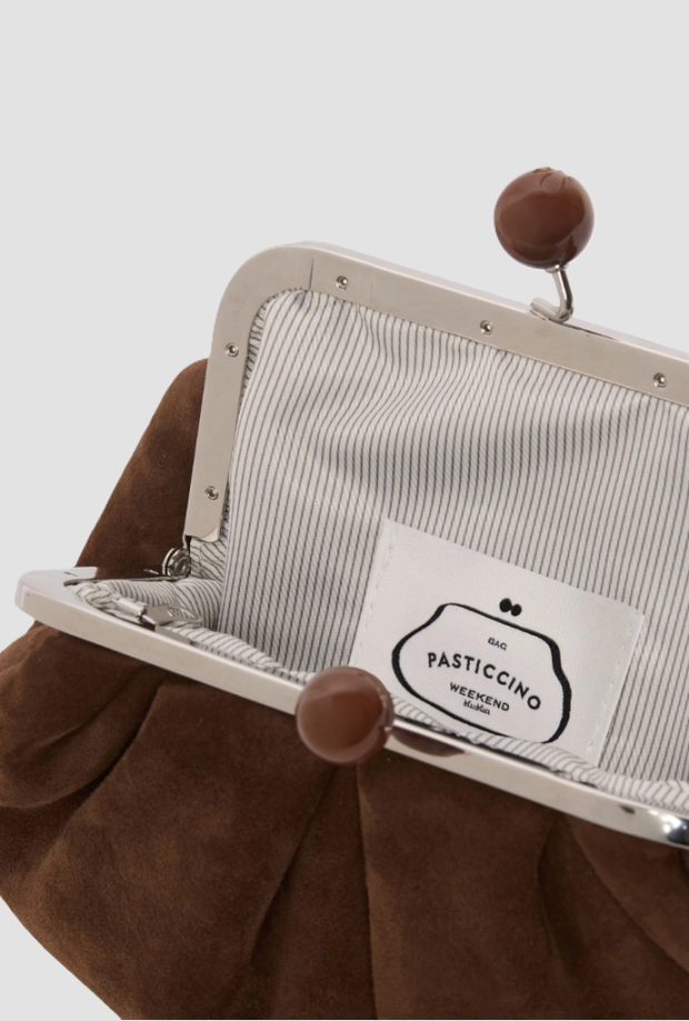 pequeña mujer chocolate pequeño pastelería bolsa