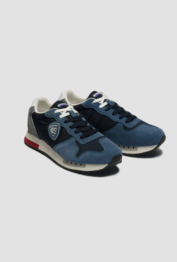 scarpe queens uomo blue