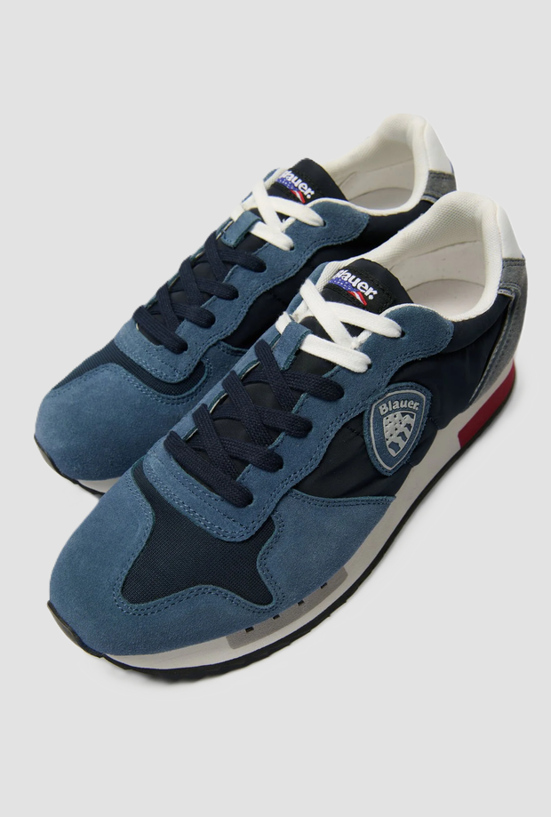 scarpe queens uomo blue