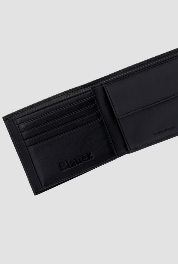 black man leather wallet