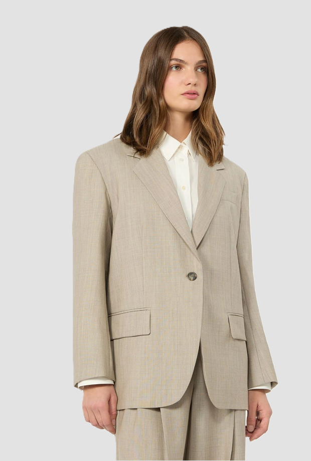 Chaqueta de lana de mujer