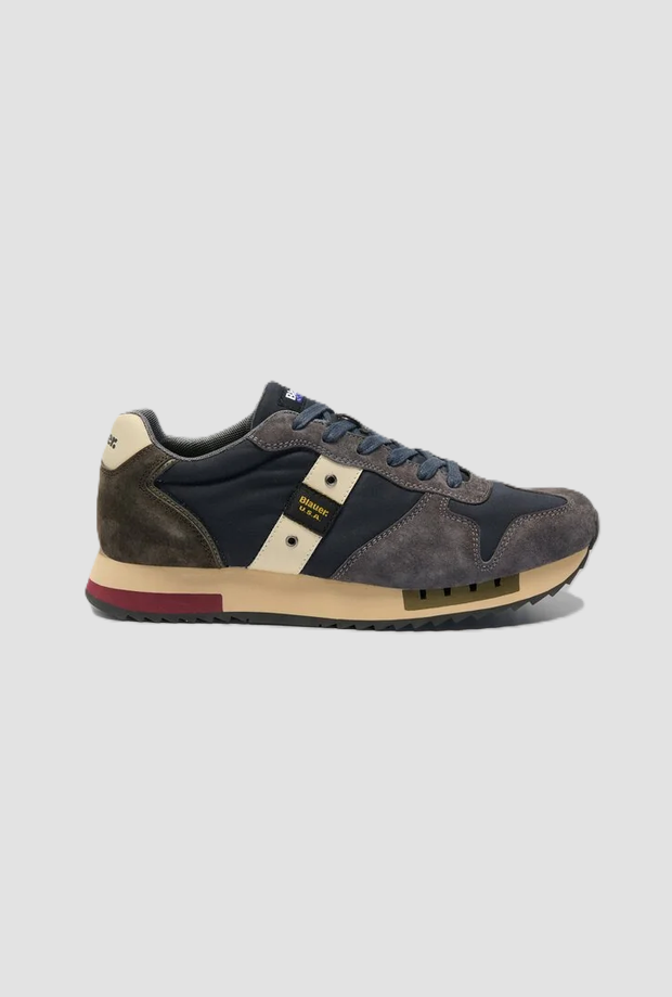 scarpe queens da uomo navy blue