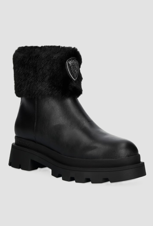 botas de tobillo kimmel mujer negra