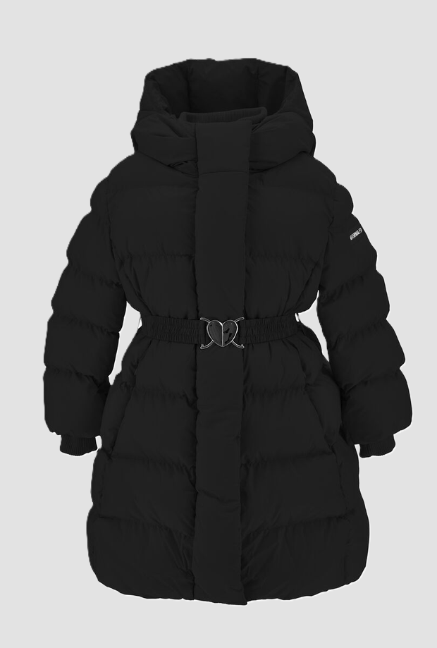 duvet with hood and black baby belt
