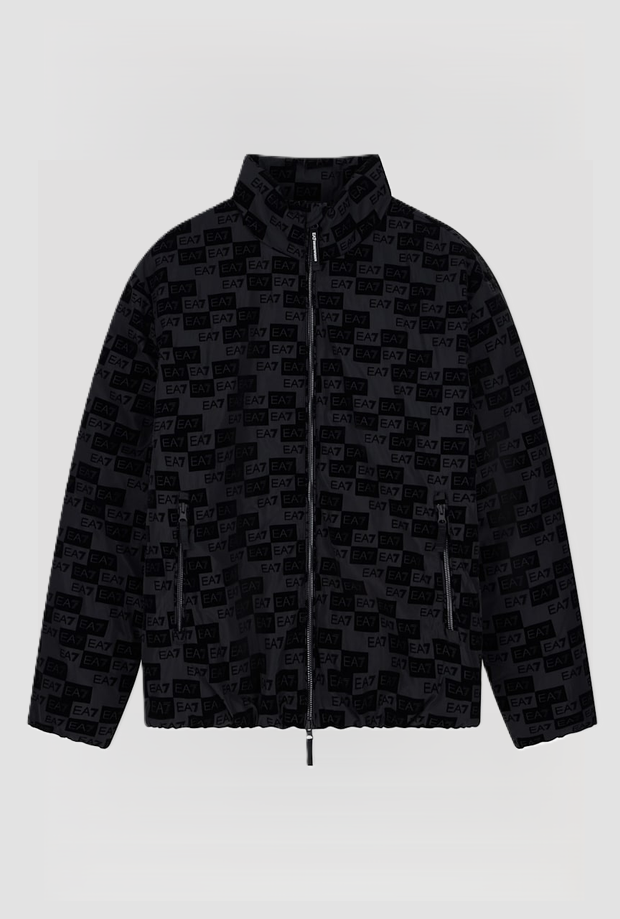 black man hooded bomber