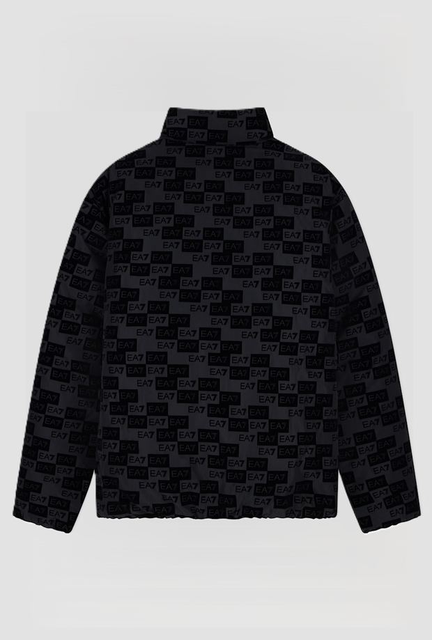 black man hooded bomber