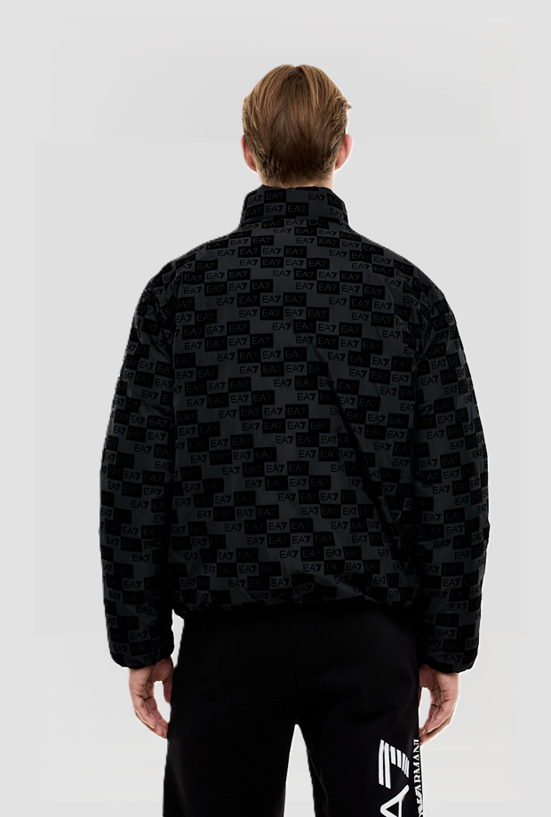 black man hooded bomber