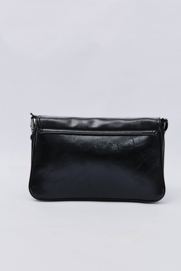 schwarze Frau Handtasche