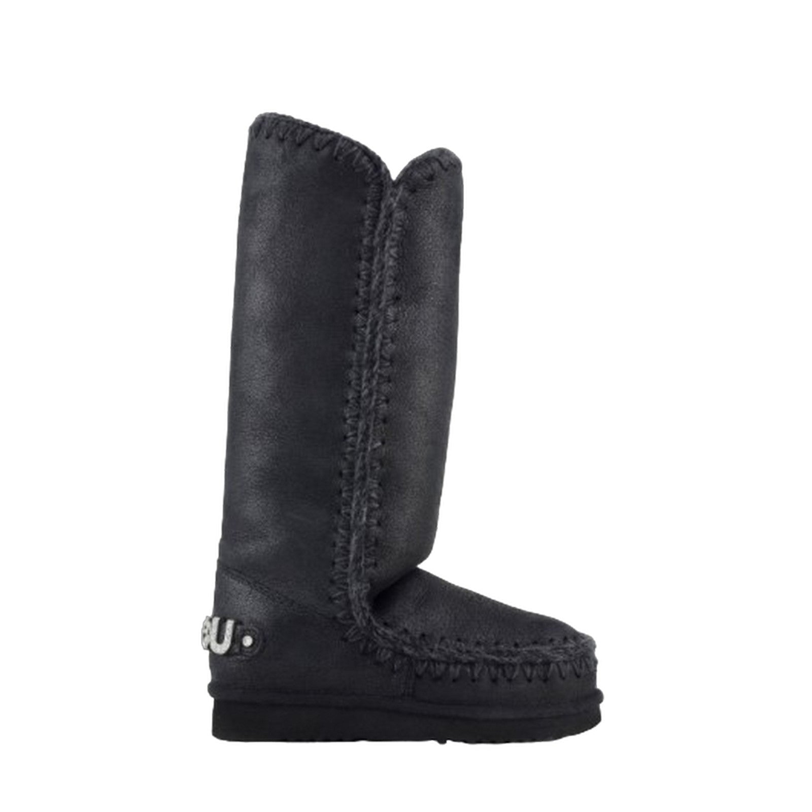 stivali donna mou - eskimo 40 rhinestones logo - nero