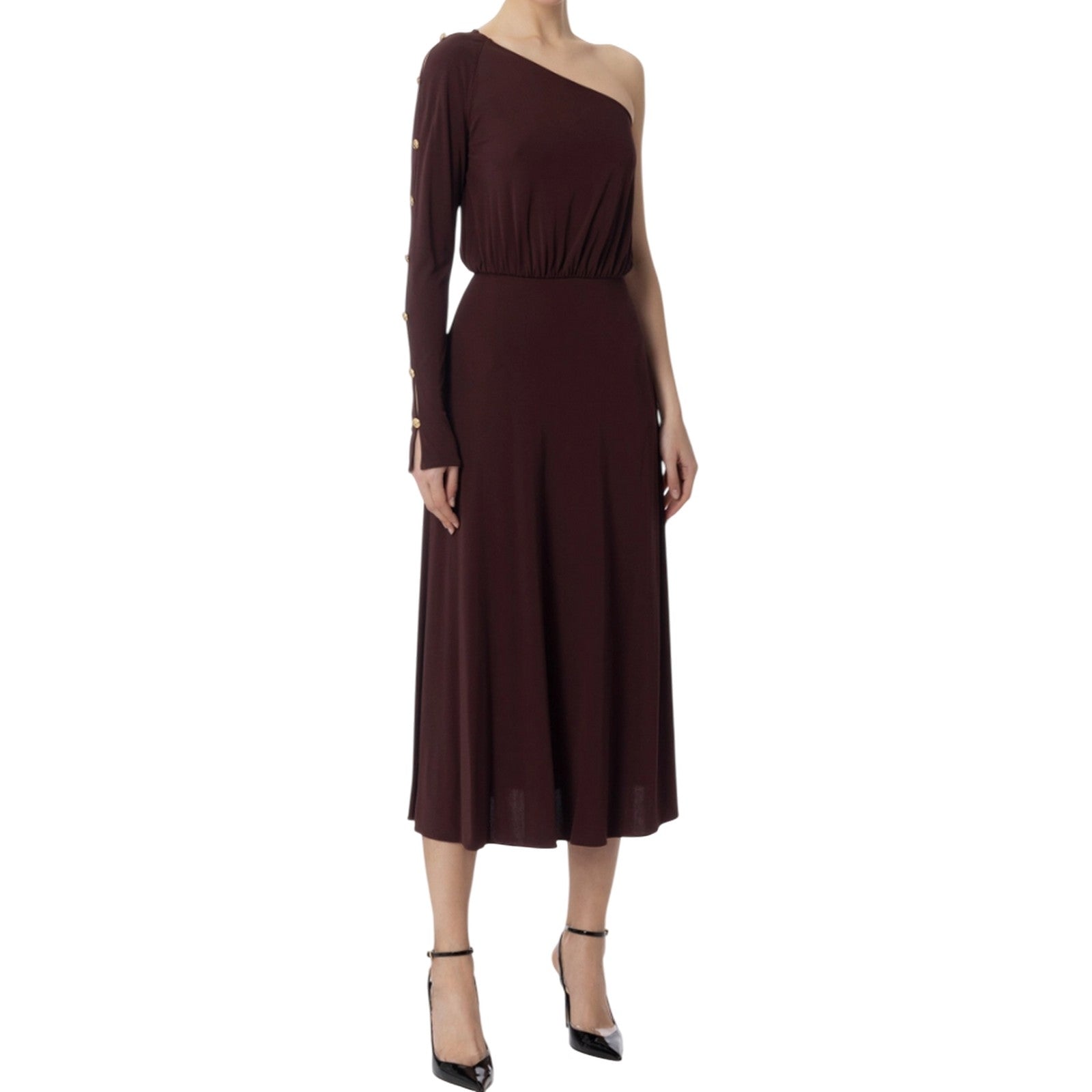 Vêtements pour femmes occasionnels Elisabetta Franchi - robe - marron