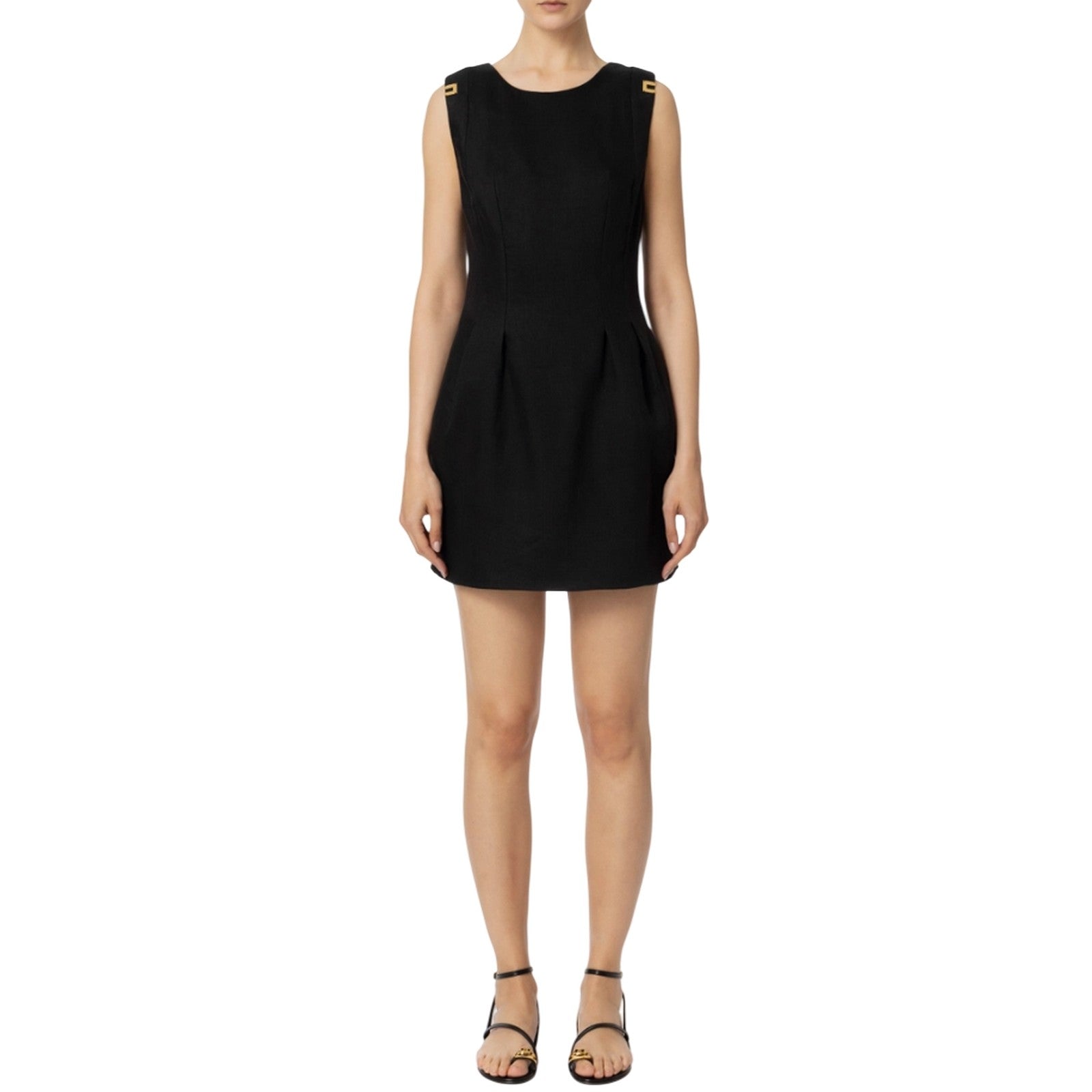 vestiti casual donna elisabetta franchi - abito - nero