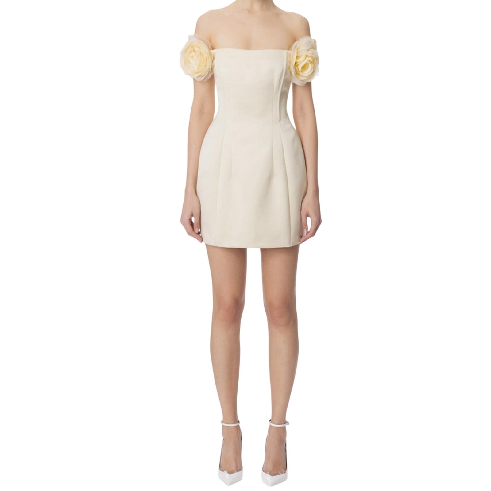 vestiti casual donna elisabetta franchi - abito - bianco