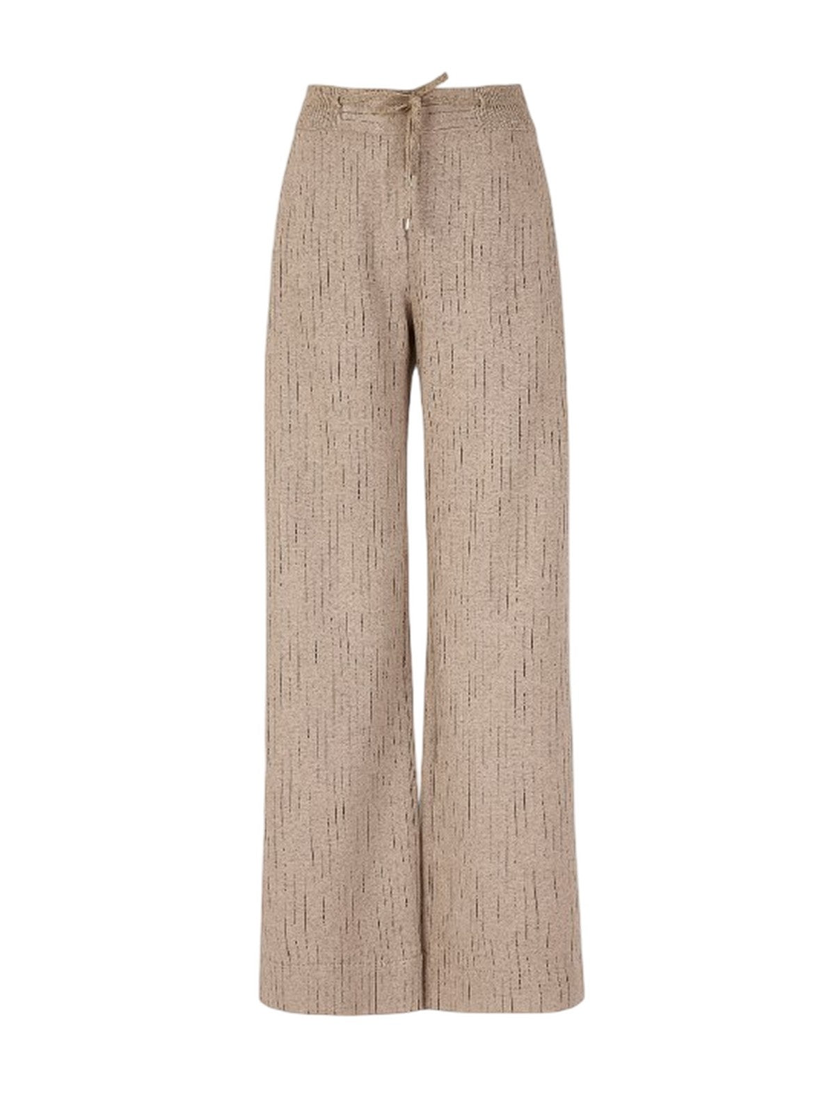 pantalones de mujer d.exterior - gessato blando coulise wide - blanco
