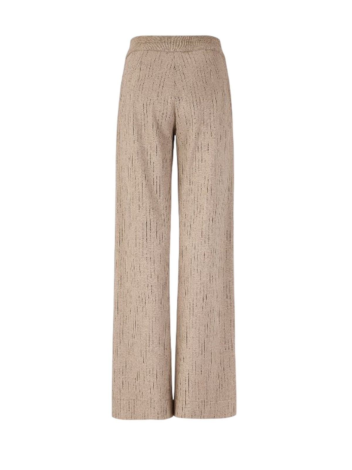 pantalones de mujer d.exterior - gessato blando coulise wide - blanco