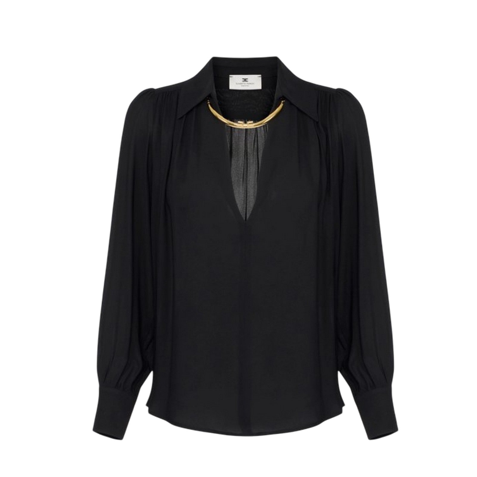 Blusen und Hemden Frau Elisabetta Franchi - Hemd - schwarz