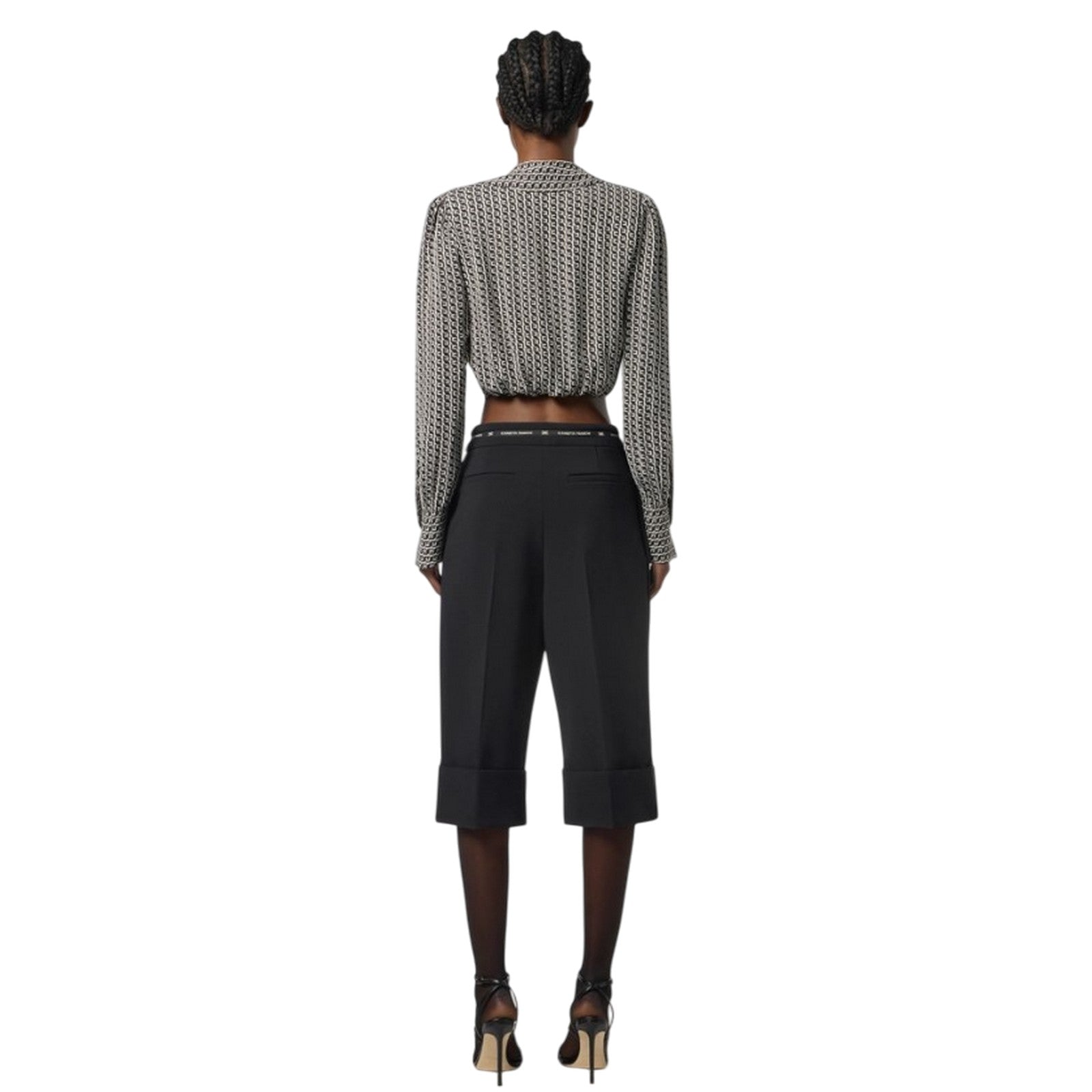 Women's trousers Elisabetta Franchi - pants - black