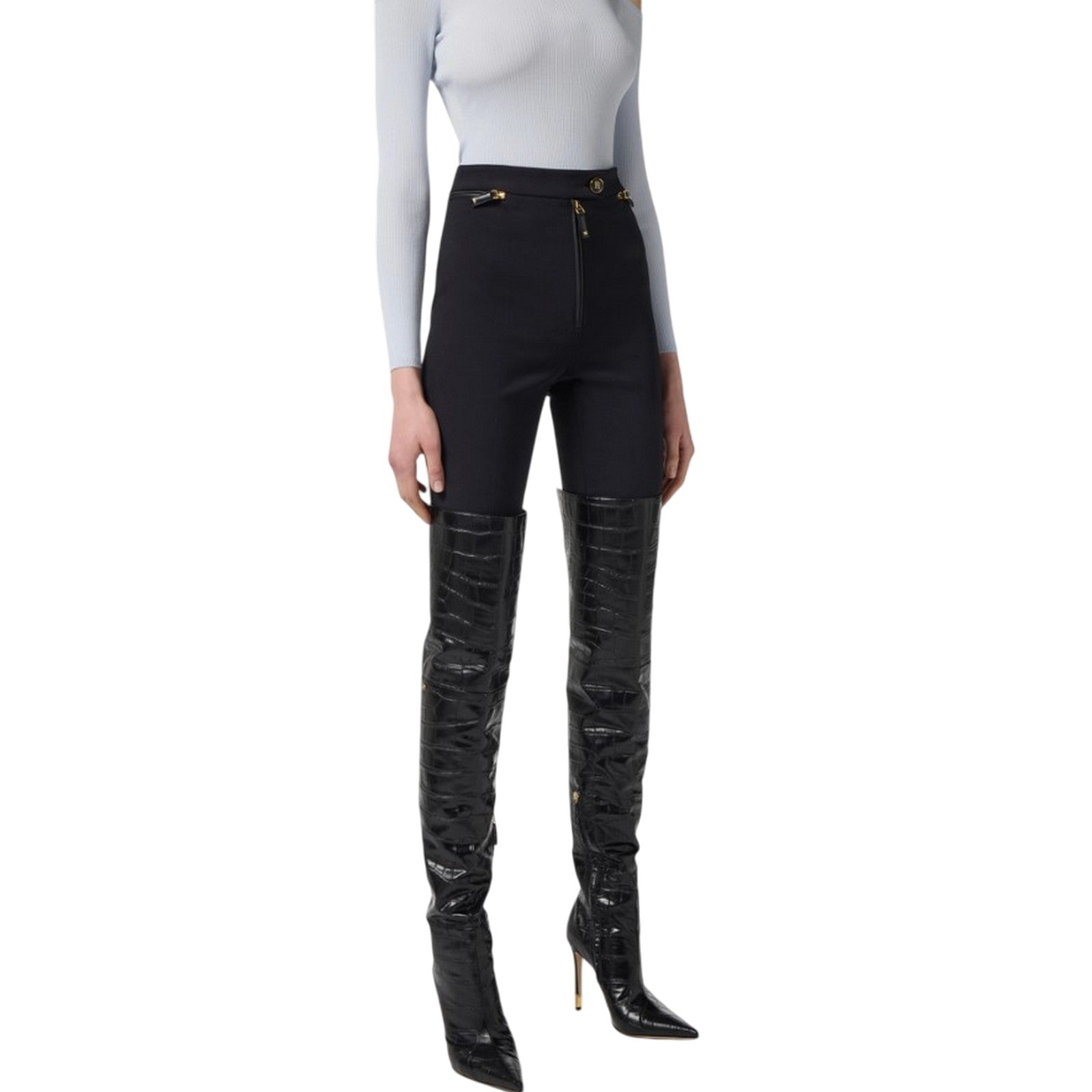 Women's trousers Elisabetta Franchi - pants - black