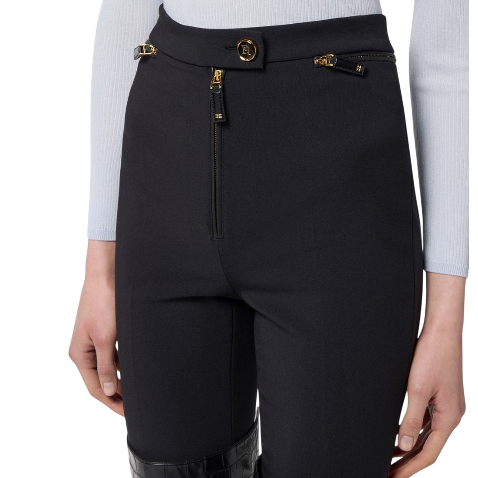 Women's trousers Elisabetta Franchi - pants - black