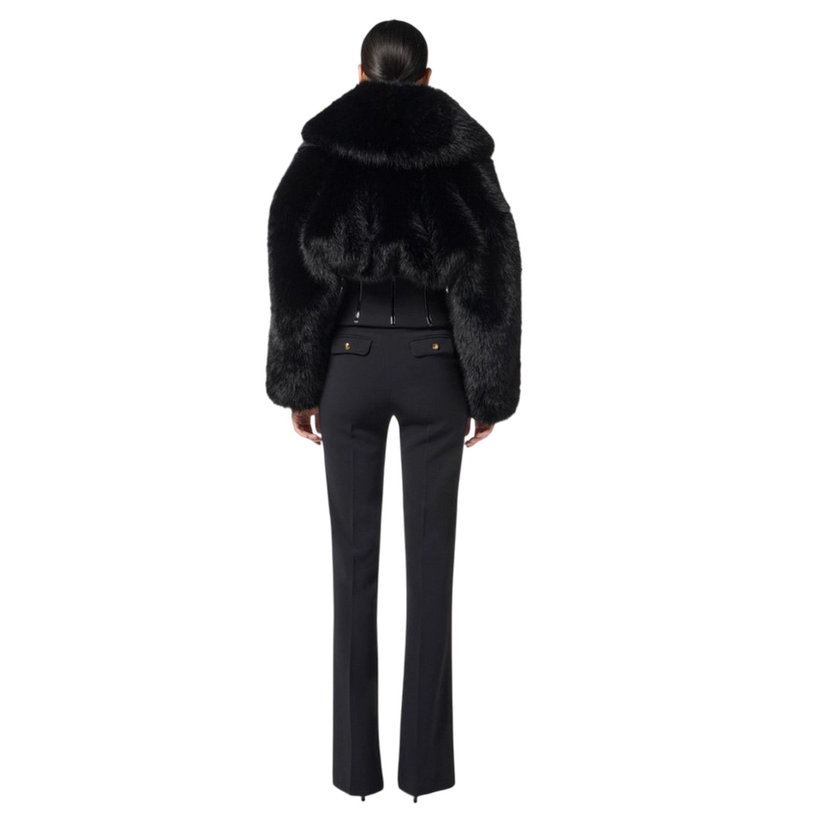 Women's trousers Elisabetta Franchi - pants - black
