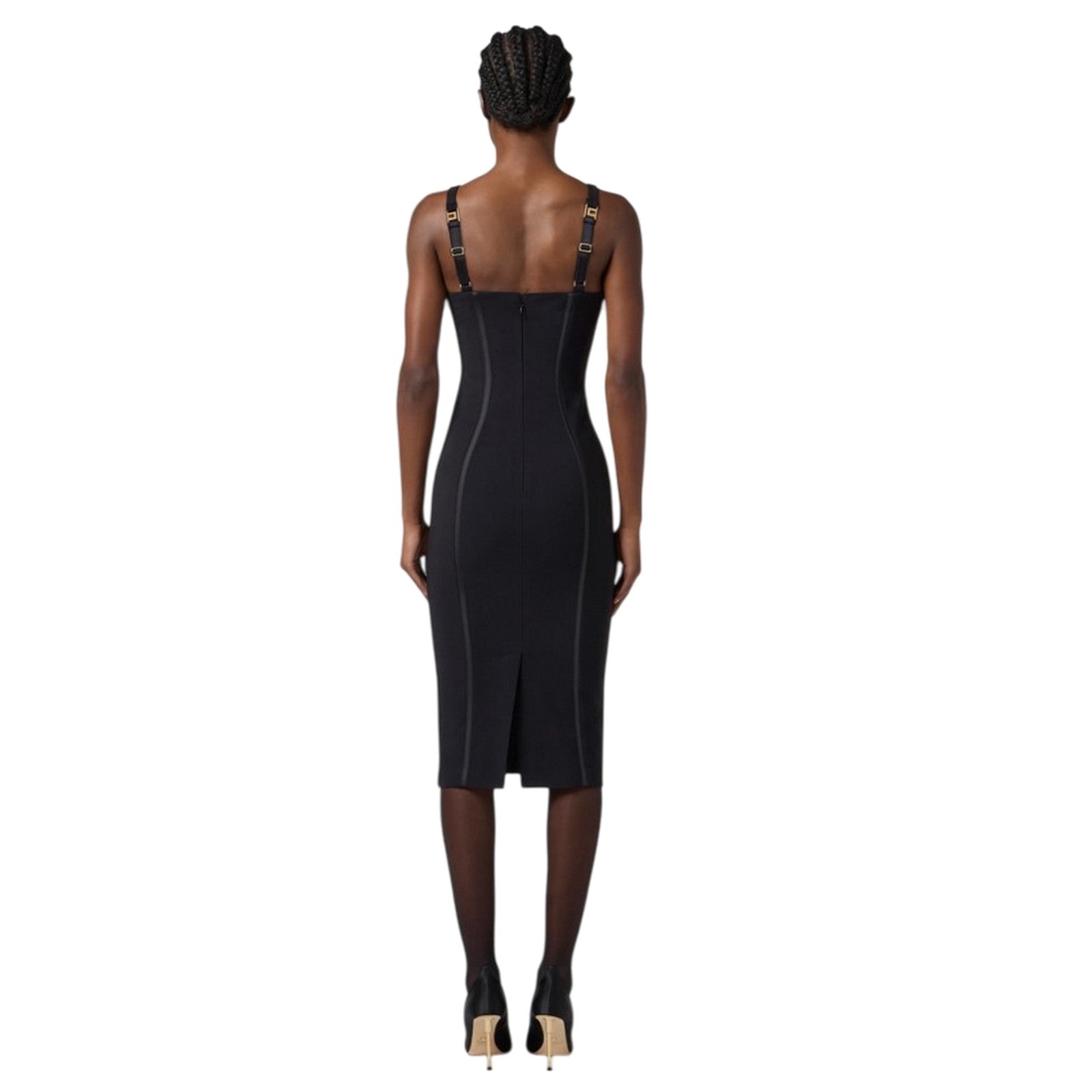 vestiti casual donna elisabetta franchi - abito - nero