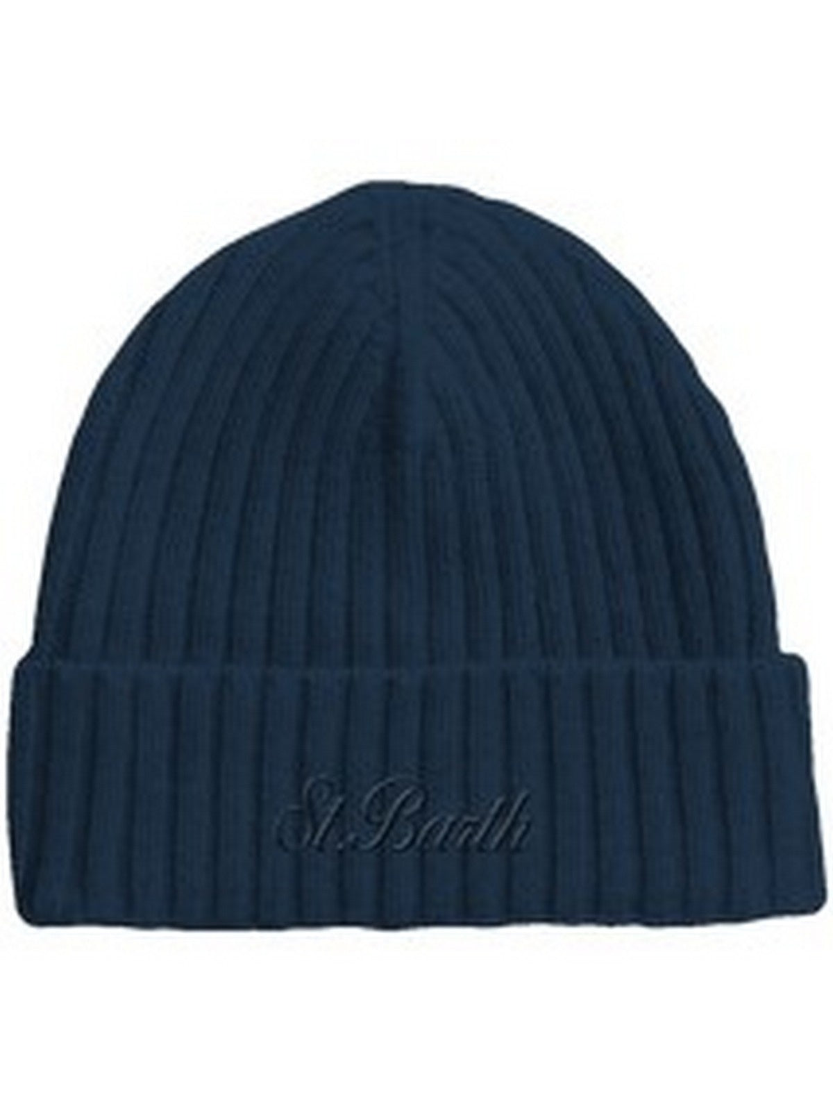 baschi e berretti uomo mc2 saint barth - wengen wool 62 night blue - blu