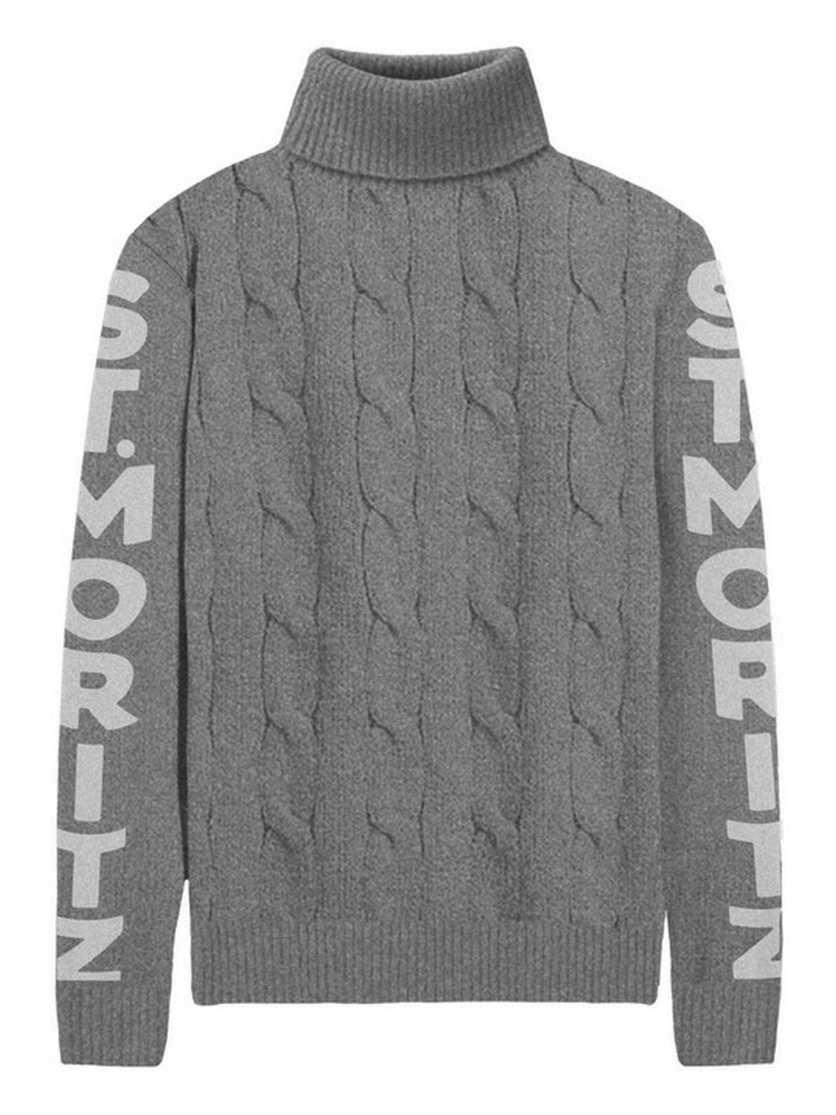 felpe senza cappuccio uomo mc2 saint barth - fisherman st moritz 15m15ml - grigio