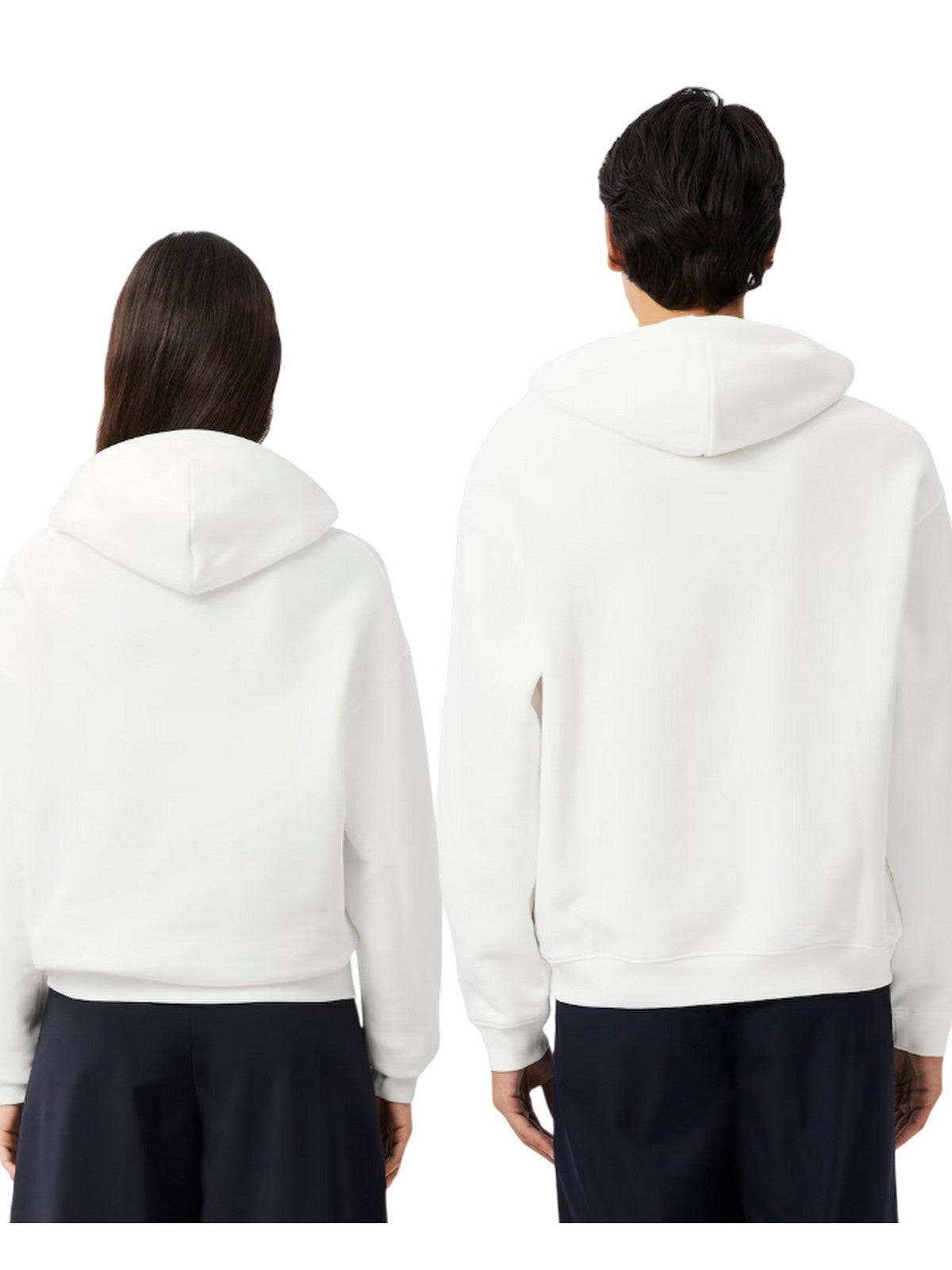 camisas hombre Lacoste - sudadera blanca