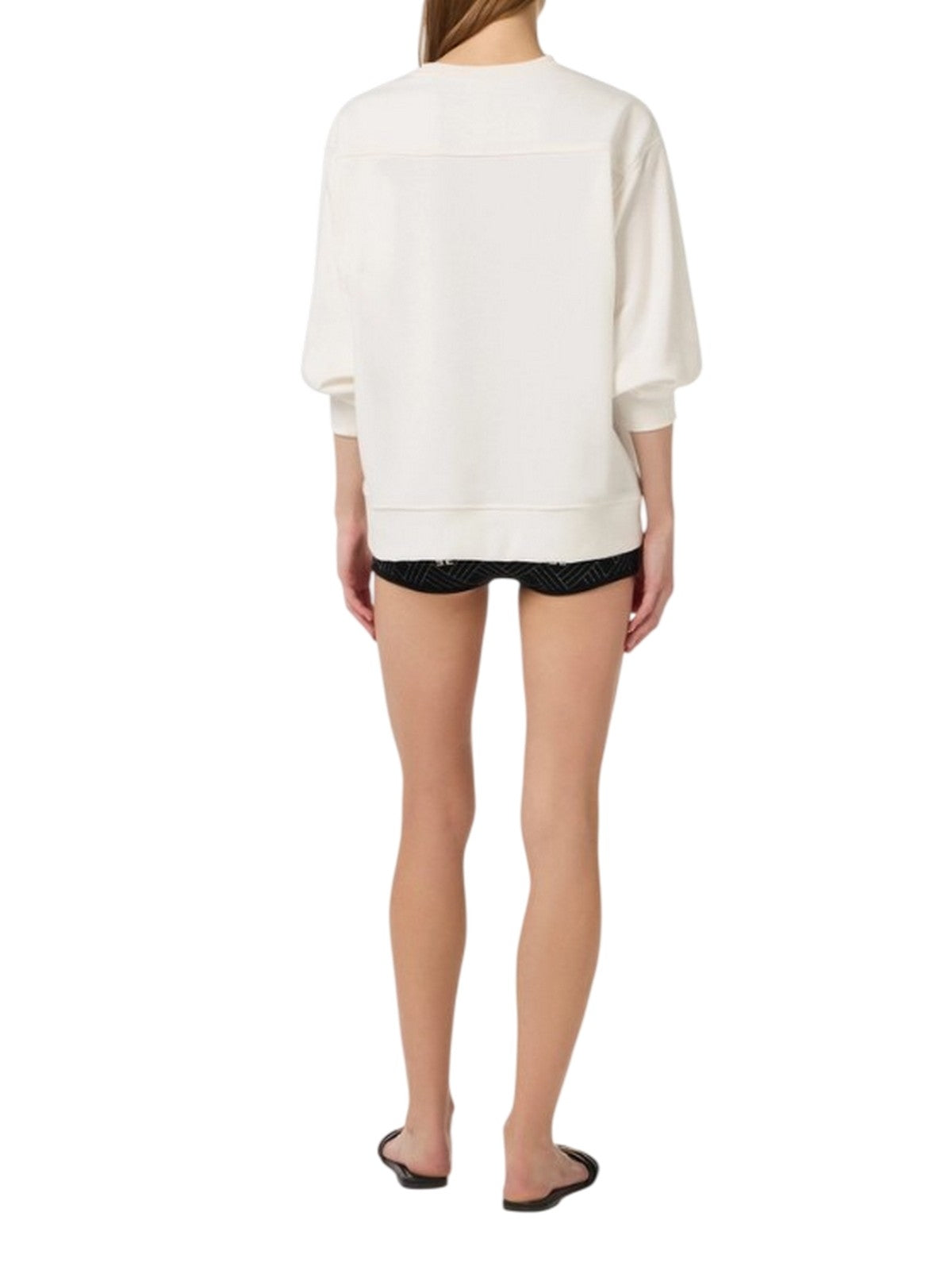 Vêtements de bonneterie pour femmes Elisabetta Franchi - femme tricotée - ivoire