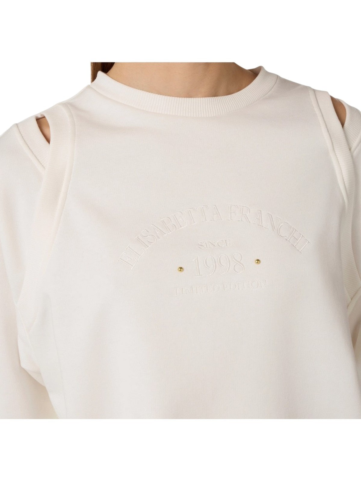 Vêtements de bonneterie pour femmes Elisabetta Franchi - femme tricotée - ivoire
