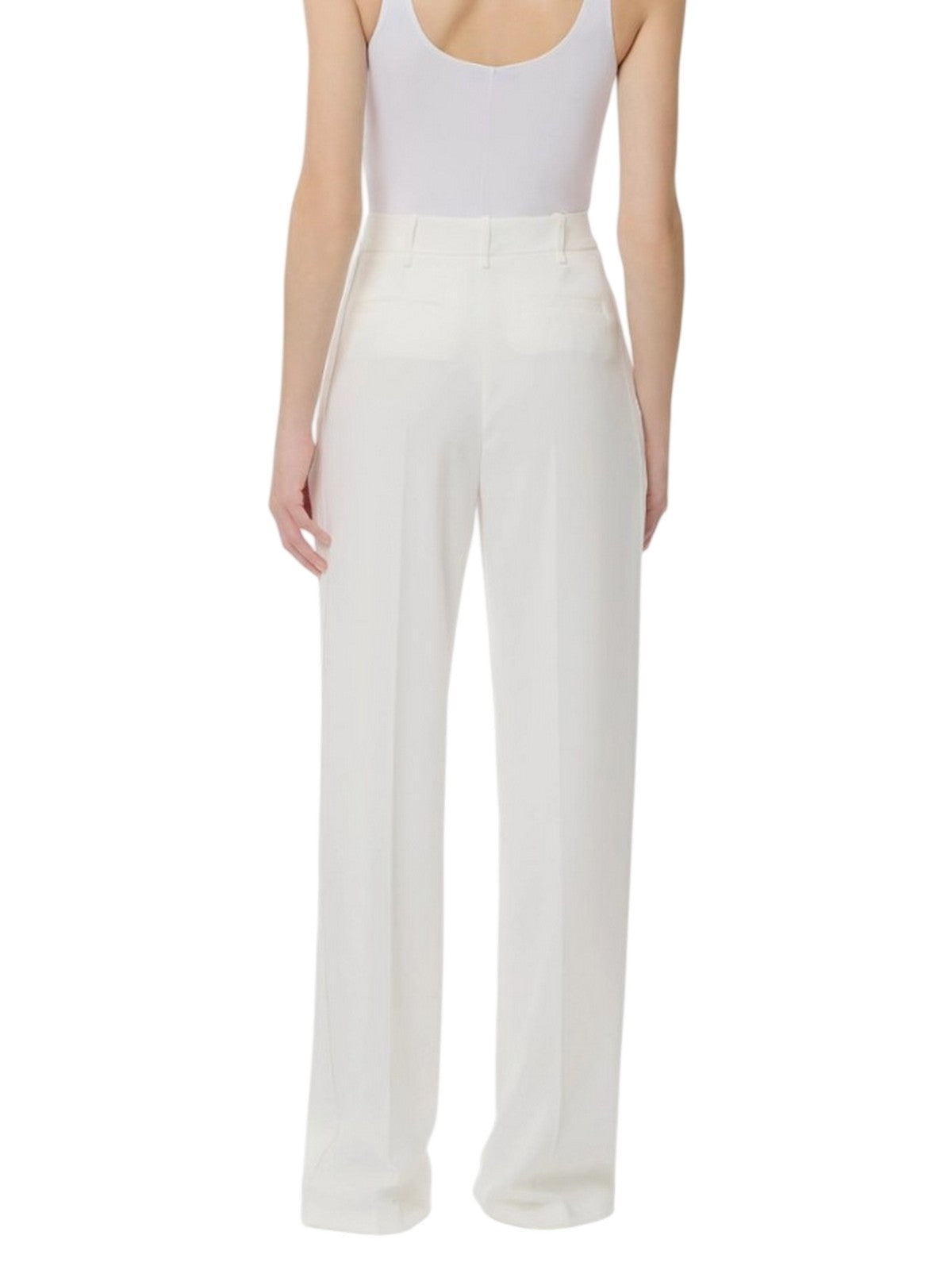 Pantalons pour femmes Elisabetta Franchi - pantalon - ivoire