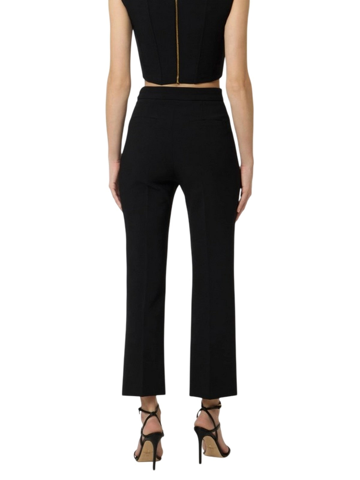 Pantalón de mujeres Elisabetta Franchi - pantalones - negro