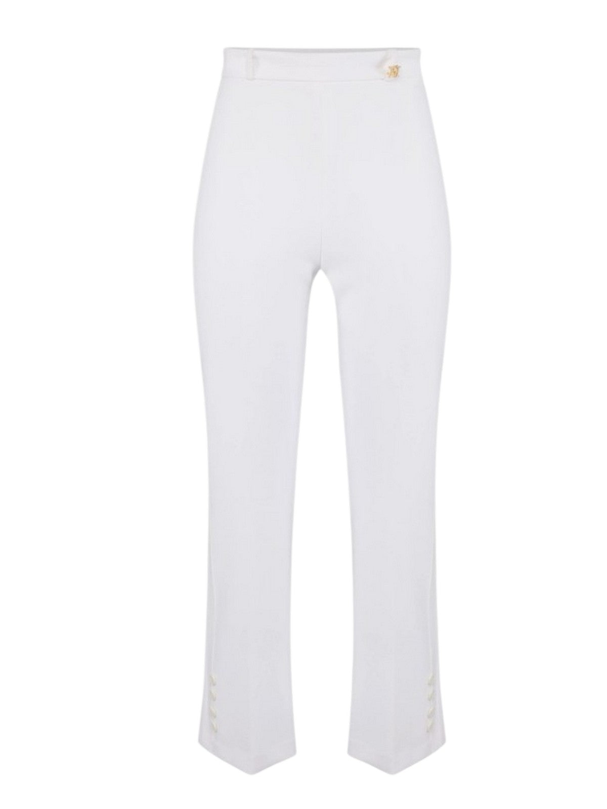 Vrouwenbroek Elisabetta Franchi - broek - ivoor