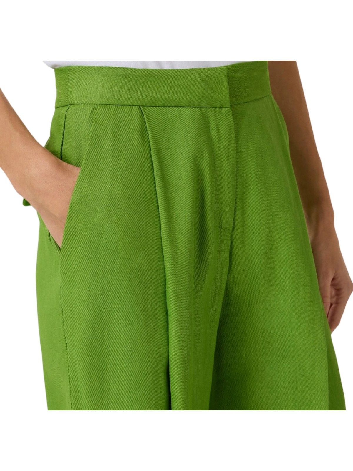 Women's trousers Elisabetta Franchi - pants - green