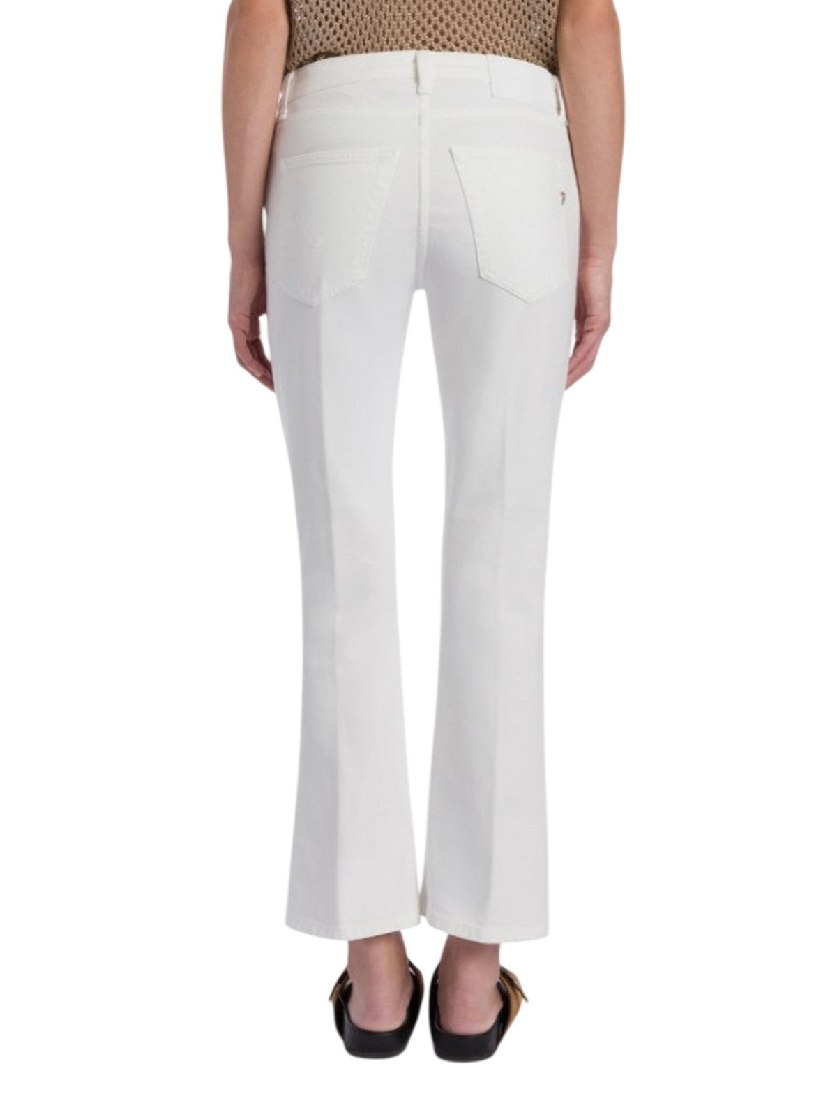 jeans woman Dondup - jeans 5 pockets superskinny - white