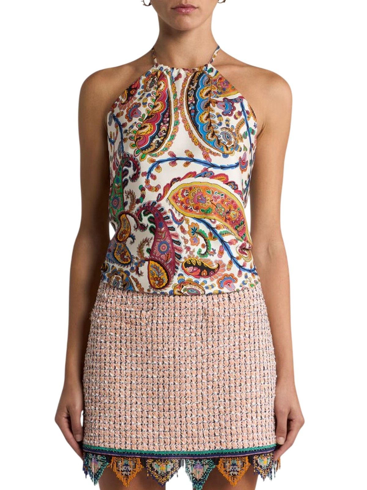 Kanus und Top Frau Etro - Frauen Krawatte Bandana Top - multicolor