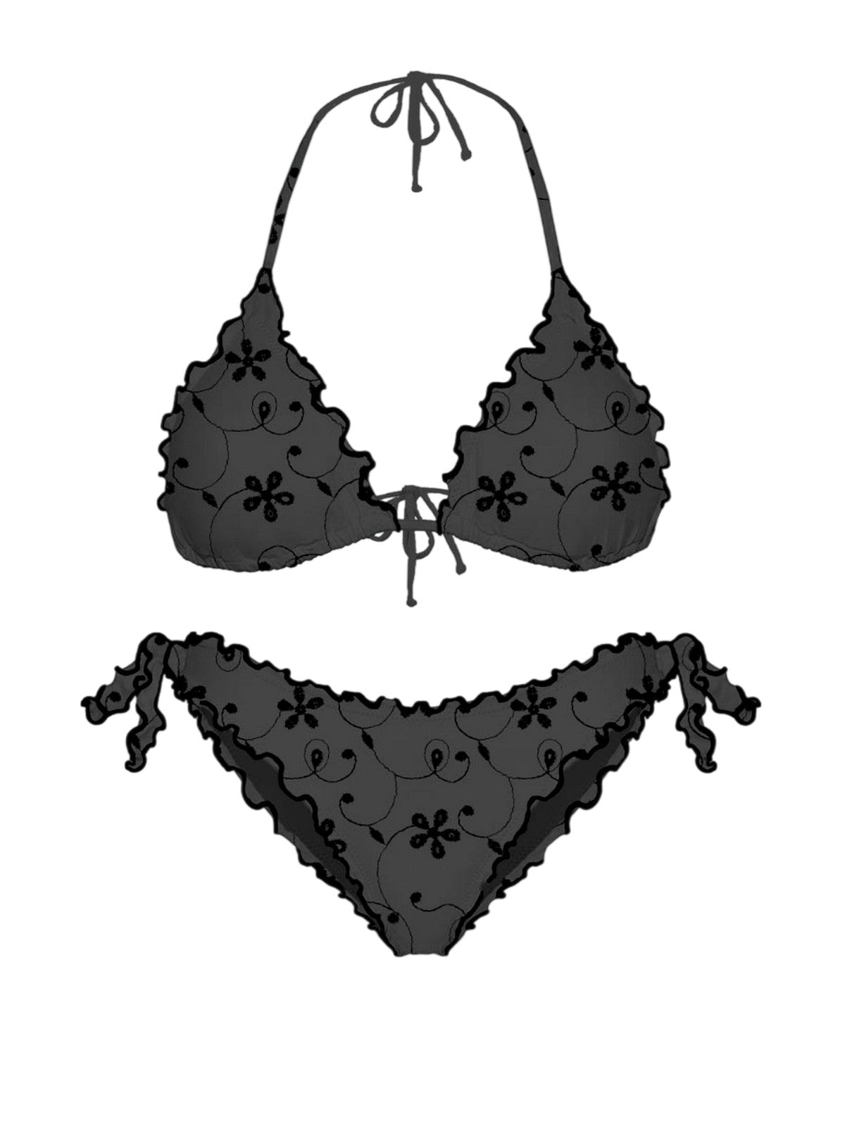 altro (bikini) donna mc2 saint barth - sarius frou frou triangle bikini - n.d.