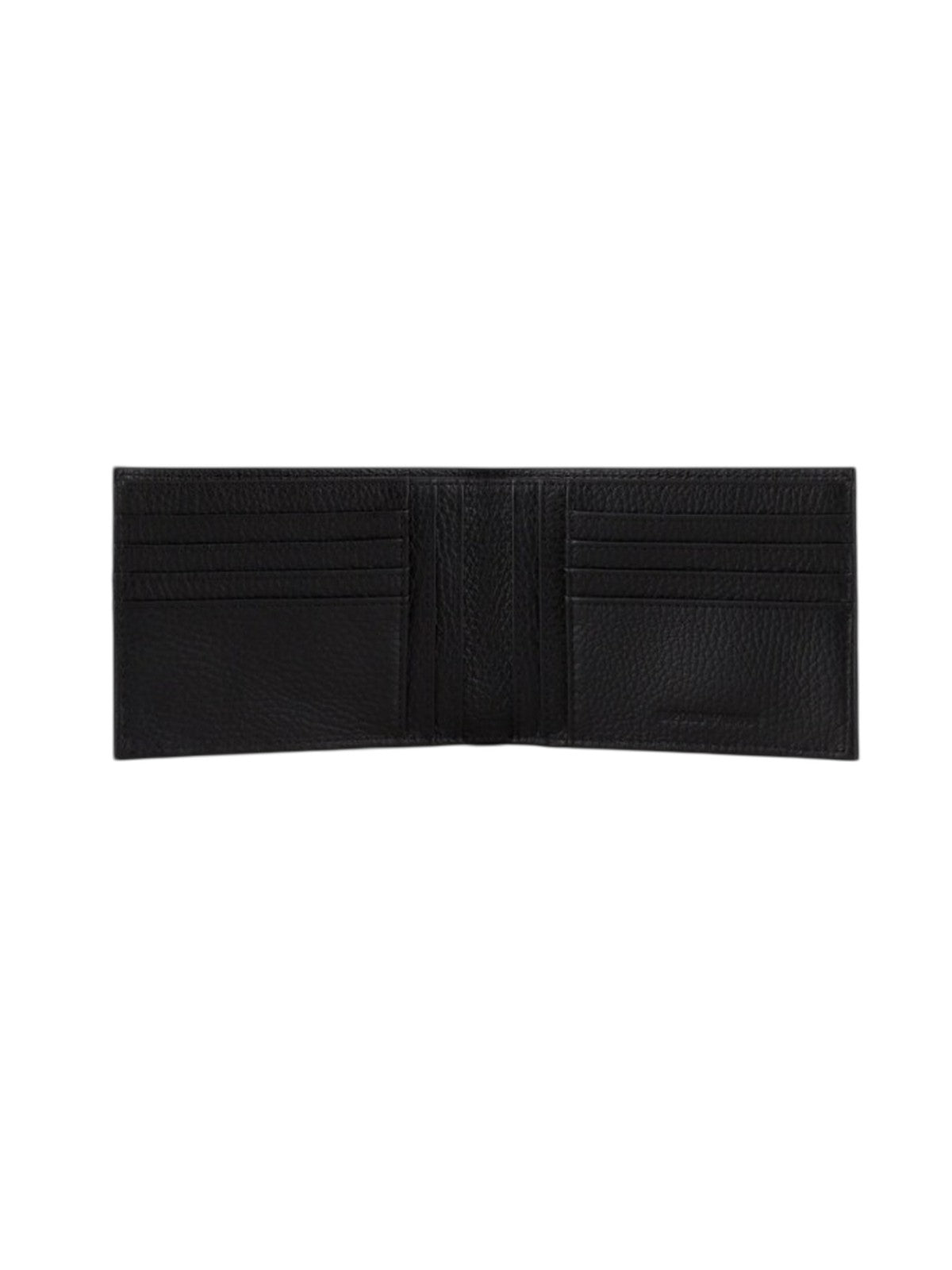 Sonstige (Zubehör) Emporio Armani - bi-fold lt graue Geldbörse - schwarz