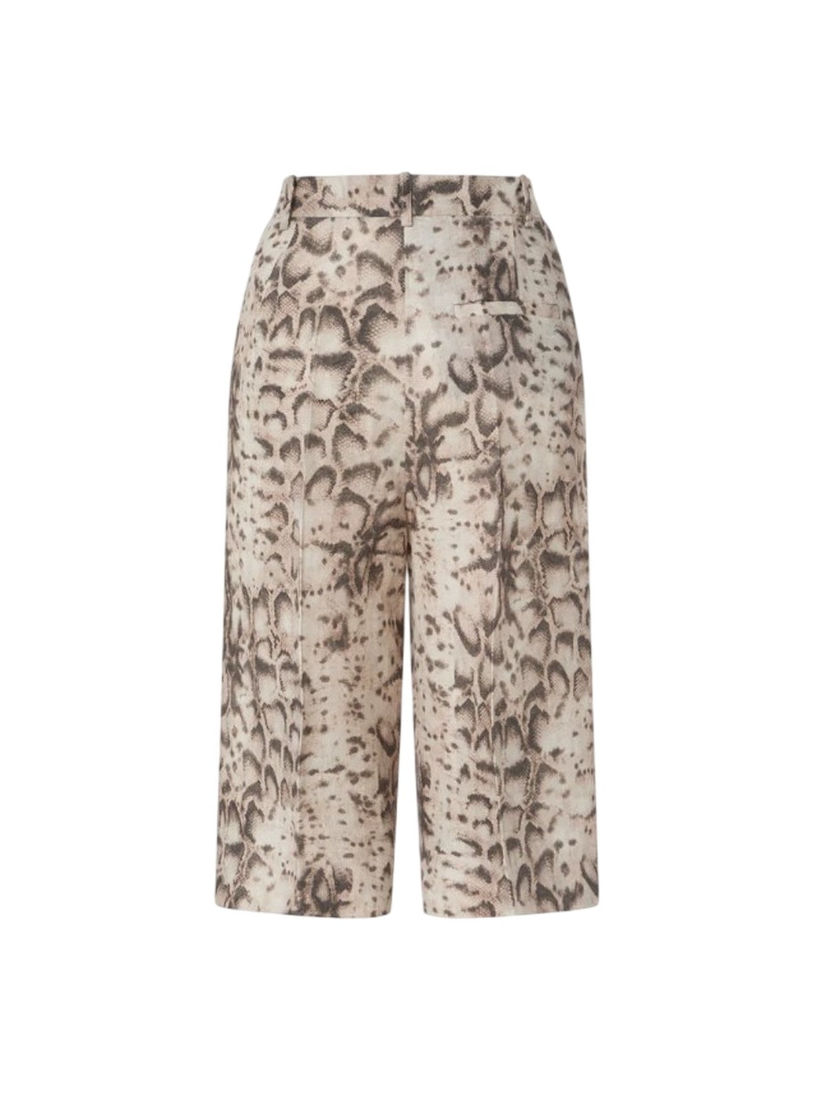 bermuda vrouw Pinko - Katholiek bermuda linnen - beige
