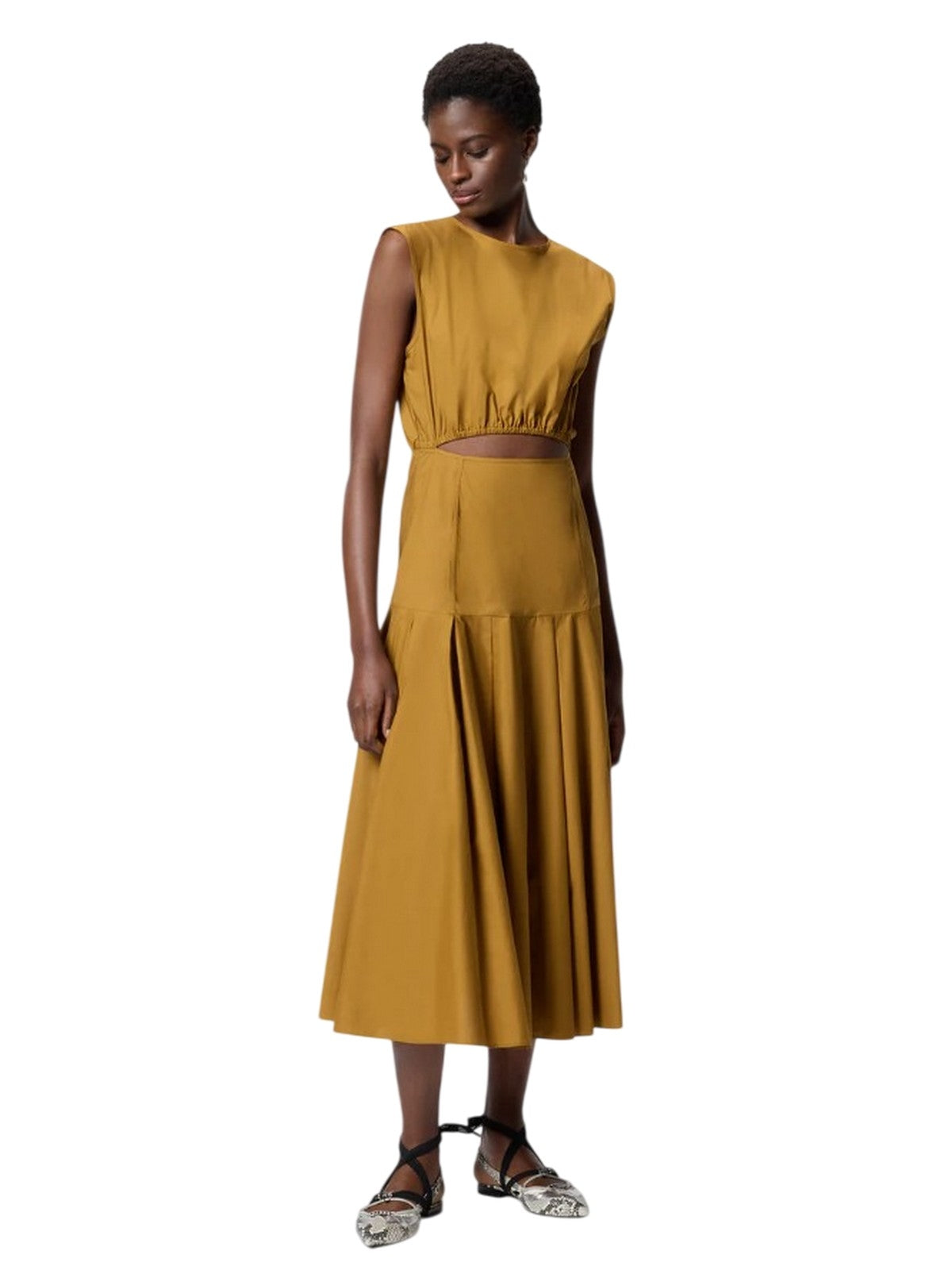 Vêtements pour femmes occasionnels Pinko - robe suzzara papeline - bronze