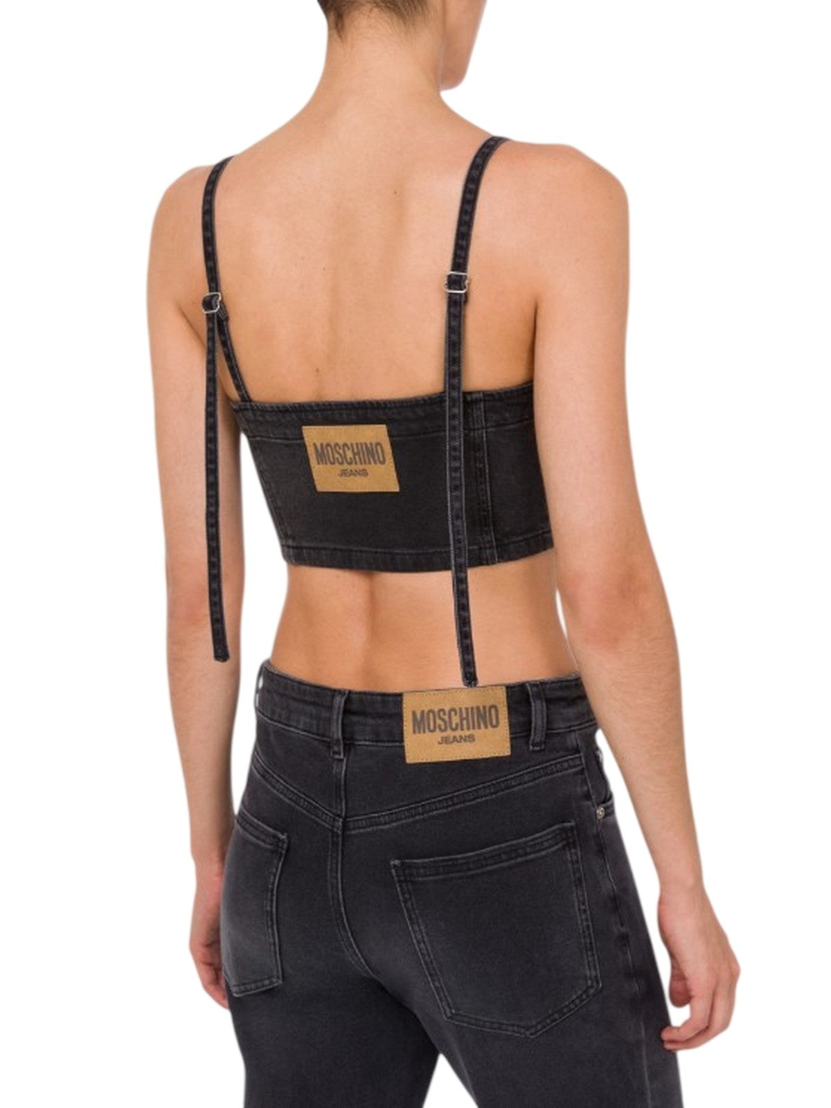 kano's en top vrouw Moschino Jeans - top denim strech 13,5 oz - n.d.