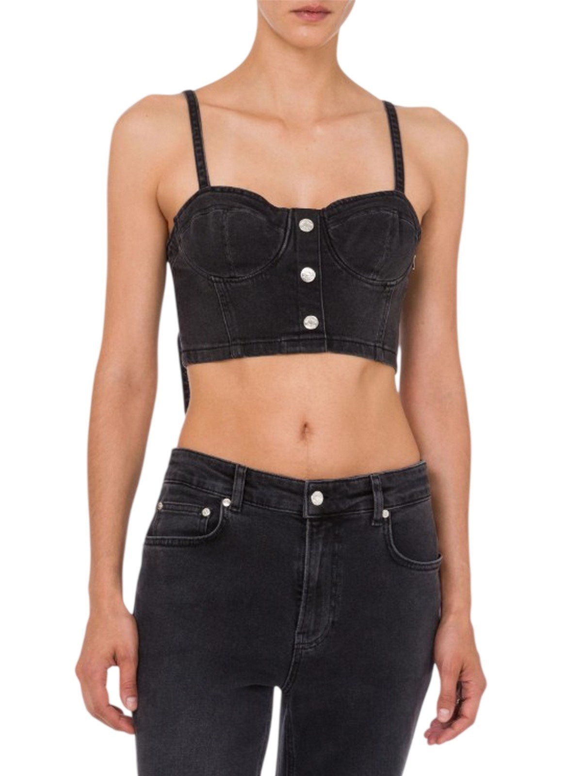 kano's en top vrouw Moschino Jeans - top denim strech 13,5 oz - n.d.