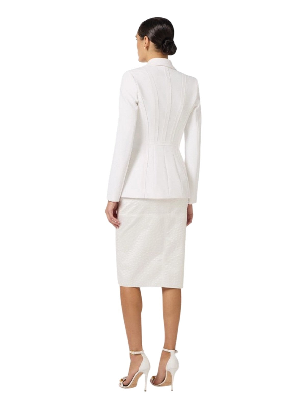 jupes élégantes femme Elisabetta Franchi - jupe - ivoire