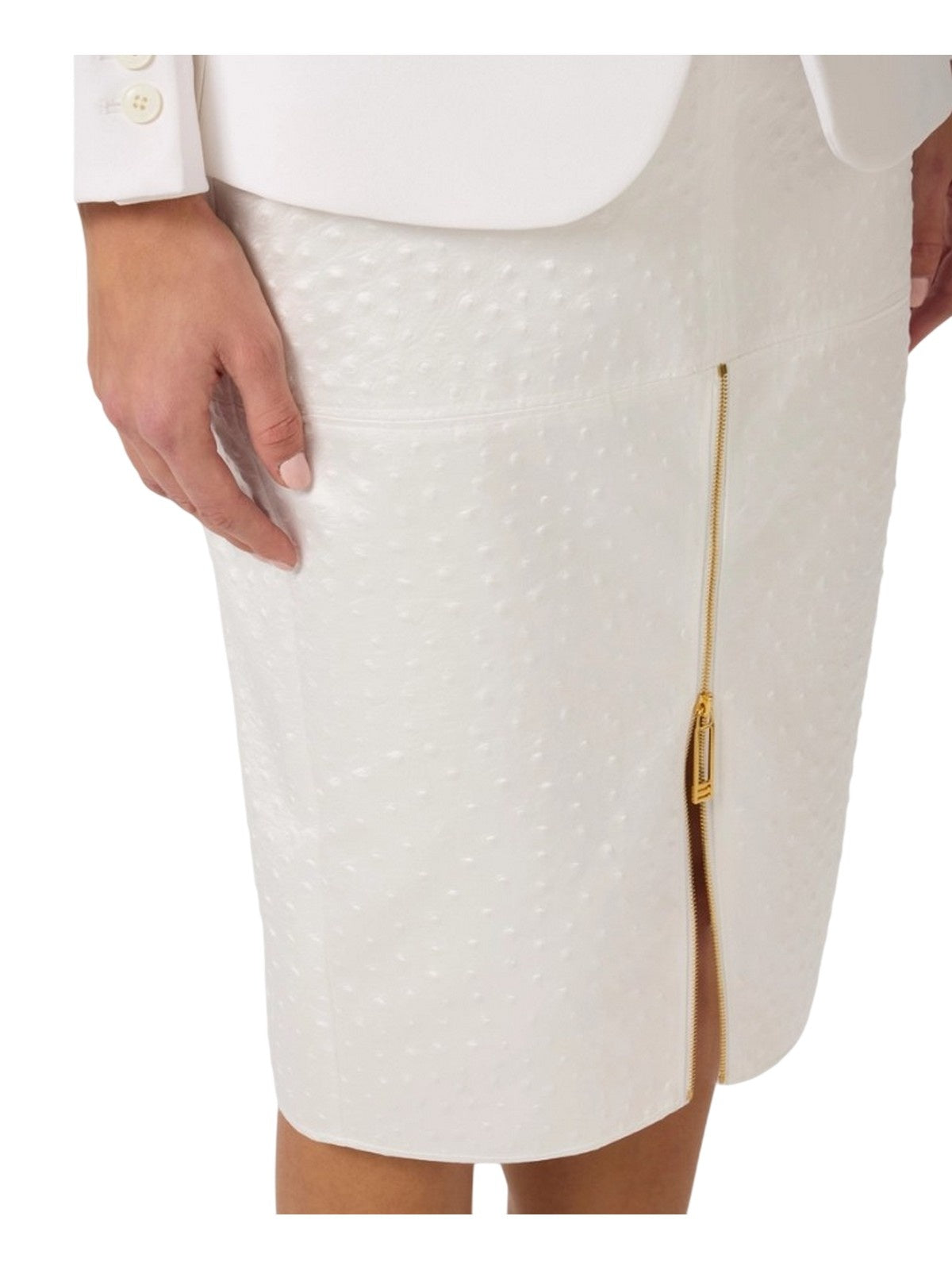 jupes élégantes femme Elisabetta Franchi - jupe - ivoire