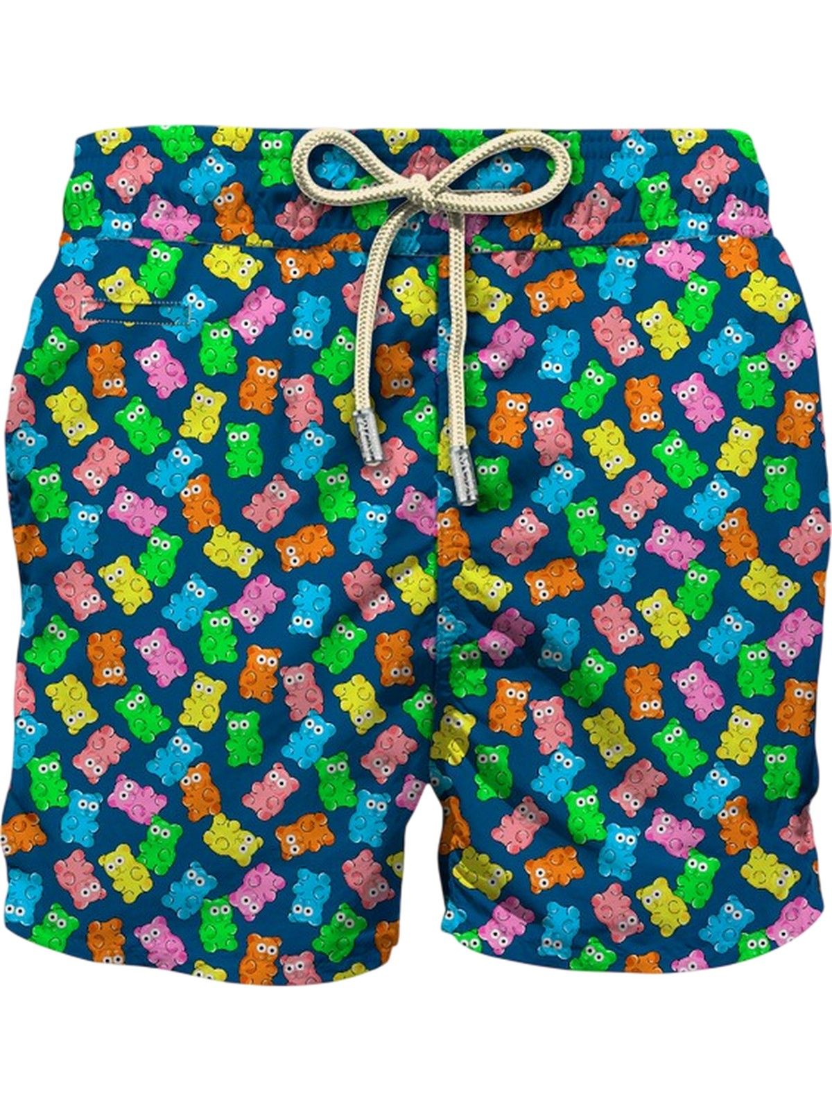 pantaloncini e calzoncini uomo mc2 saint barth - lighting micro fantasy candy gum 61 - multicolore