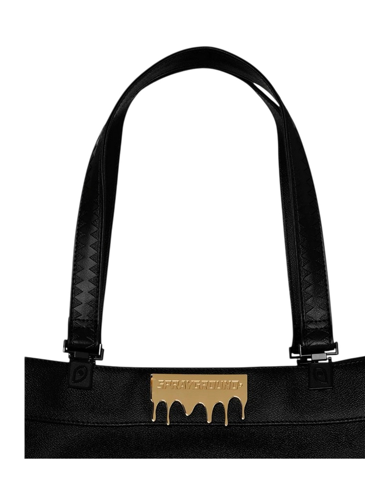 altro (zaini) unisex sprayground - gold brick luxe tortuga tote - nero