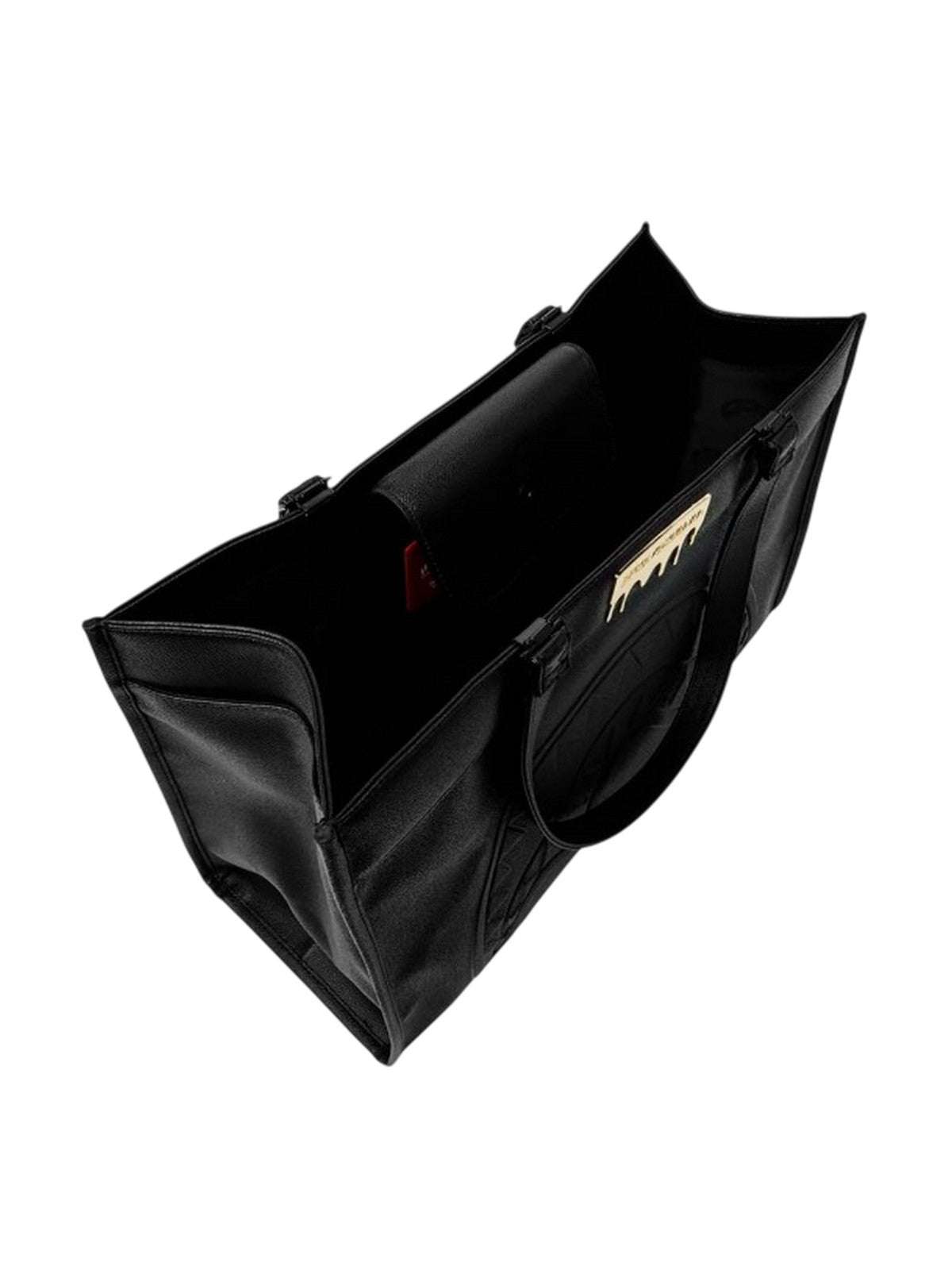 altro (zaini) unisex sprayground - gold brick luxe tortuga tote - nero