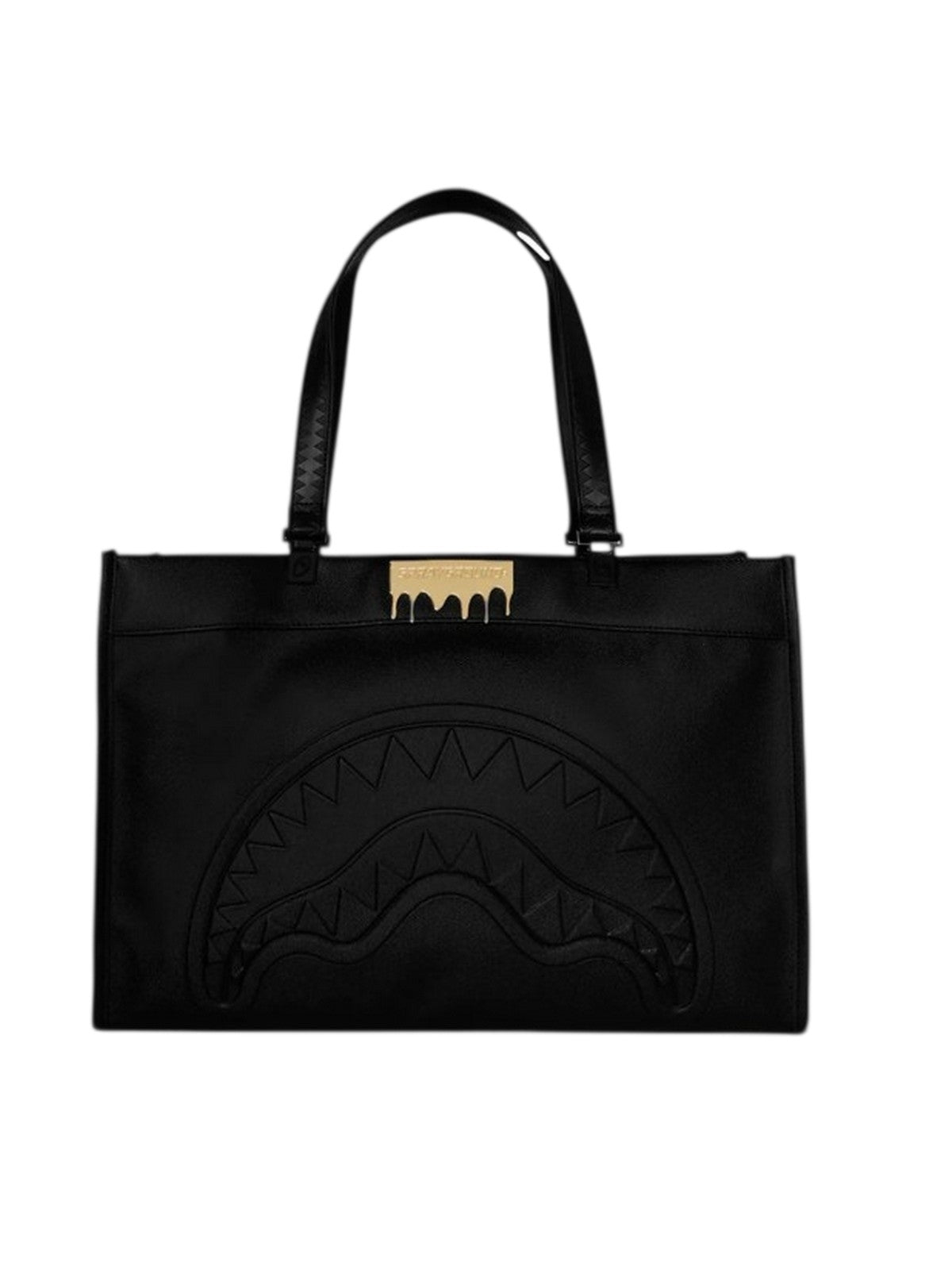 altro (zaini) unisex sprayground - gold brick luxe tortuga tote - nero