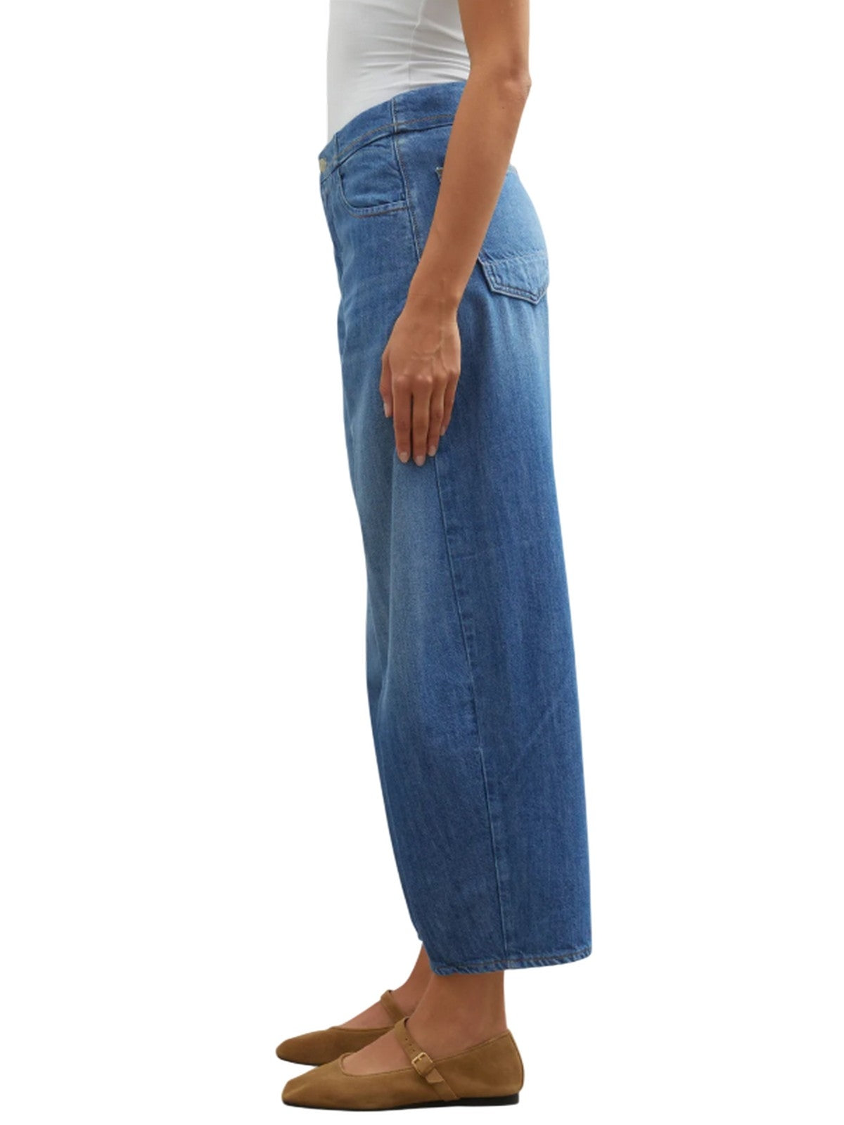 jeans donna (+) people - marion - blu